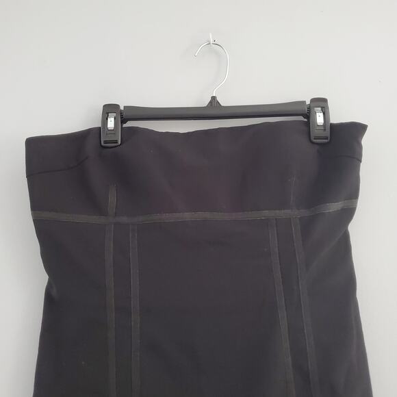 Moda International Black Strapless Sheath Dress 14 - Picture 3 of 6